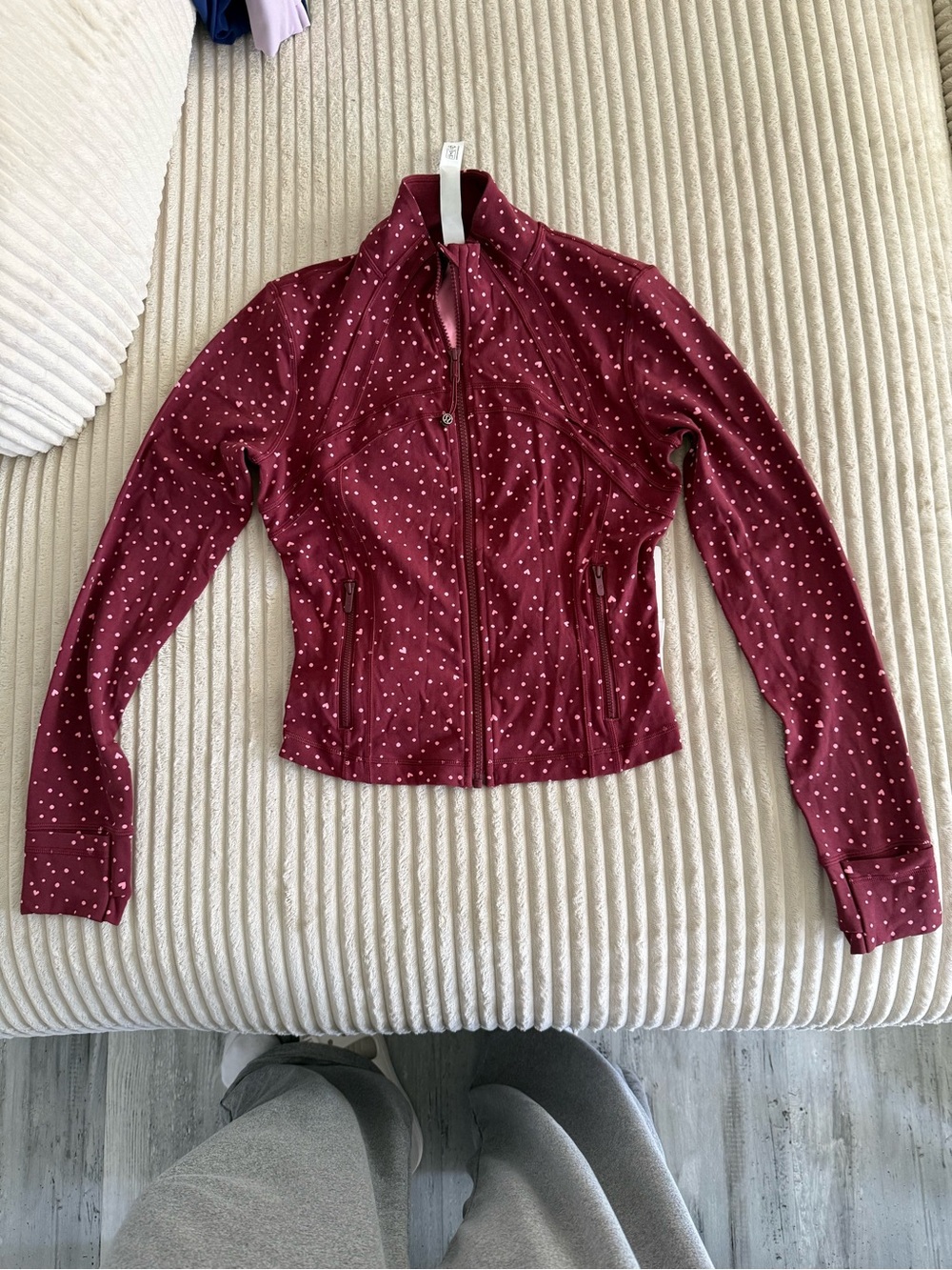 Lululemon Define Cropped Jacket Nulu Size 8